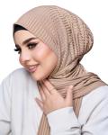 INKY Turbans Instant Coffee Color Cotton Headscarf