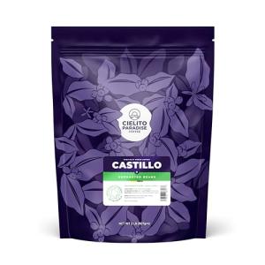 Cielito Paradise Castillo Green Coffee Beans, 2 lbs