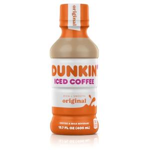 Dunkin' Donuts Original Iced Coffee, 13.7 fl oz