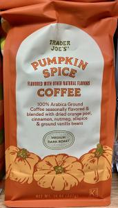 Trader Joe's Pumpkin Spice Ground Coffee 14 oz