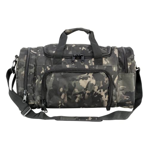 Waterproof Military Duffel Bag with Shoes Compartment