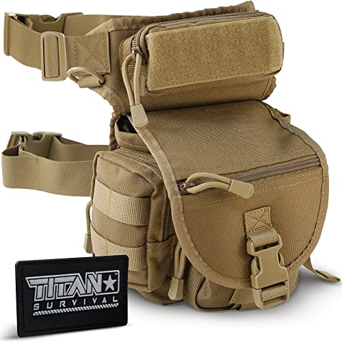 Tactical Drop Leg Bag for Preppers