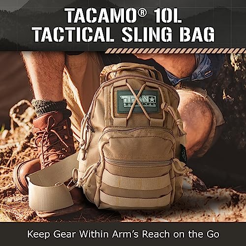 10L Tactical Shoulder Bag for Men and Women