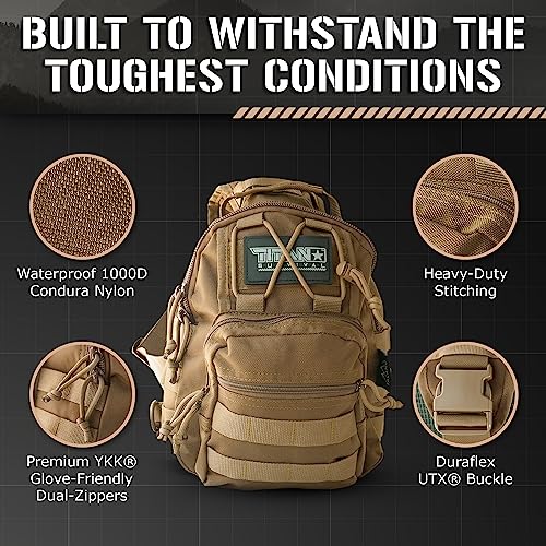 10L Tactical Shoulder Bag for Men and Women
