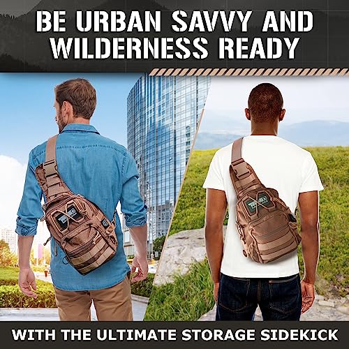 10L Tactical Shoulder Bag for Men and Women