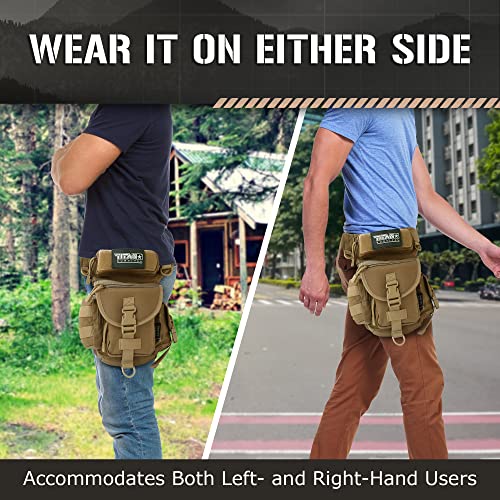 Tactical Drop Leg Bag for Preppers