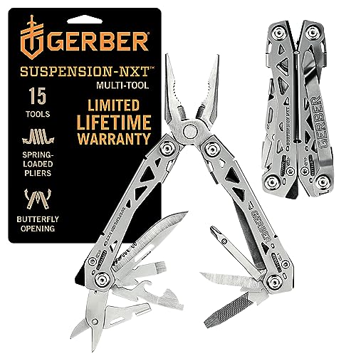 Gerber Suspension-NXT Multi-Tool Pocket Knife - Stainless Steel