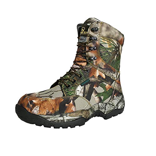 Camouflage Waterproof Hunting Boots for Outdoor Activities