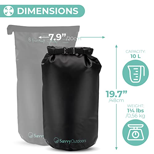 Waterproof Dry Bag for Food & Gear - 5L, 10L, 20L, 30L