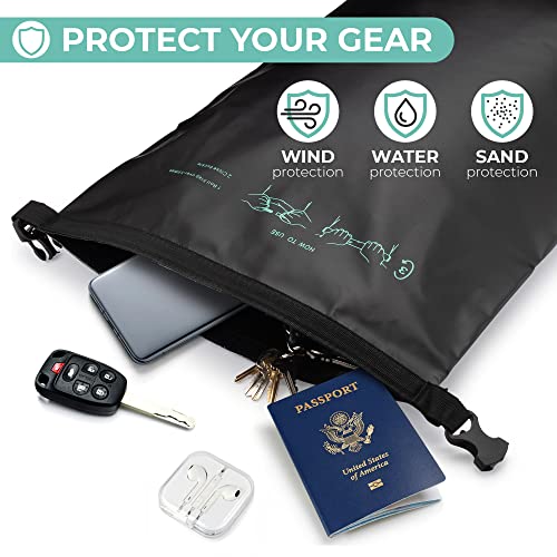 Waterproof Dry Bag for Food & Gear - 5L, 10L, 20L, 30L