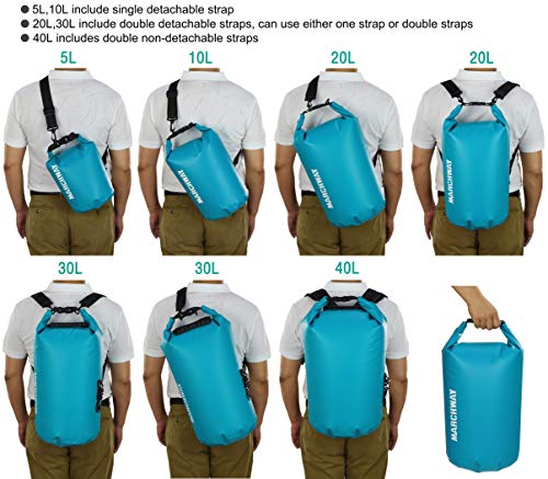 Waterproof Dry Bag - 20L for Outdoor Activities
