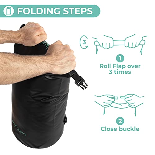Waterproof Dry Bag for Food & Gear - 5L, 10L, 20L, 30L