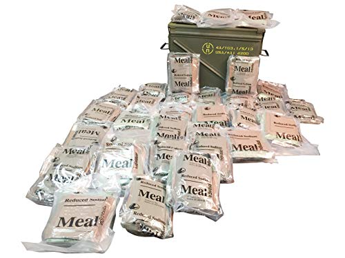 30mm Ammo Can w/ 24 Emergency MREs