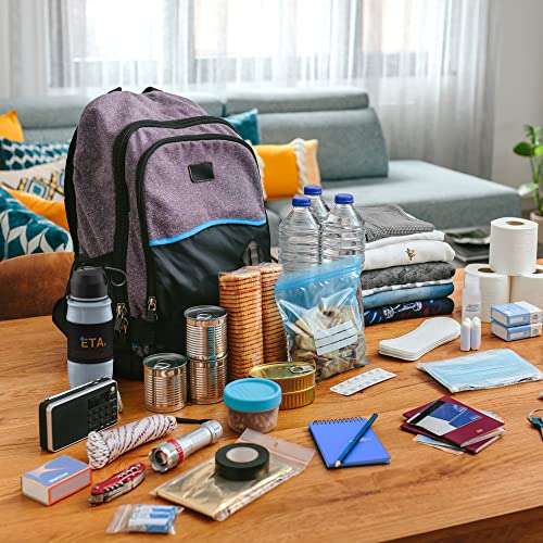 USA-Made ETA Water Filter Bottle for Travel & Prepping