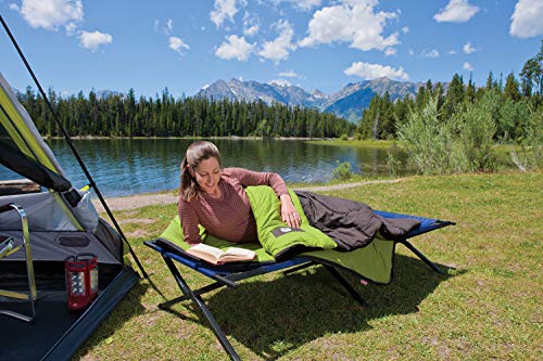 Coleman Duck Harbor Sleeping Bag, Flannel, 30°F/50°F, Ventilated