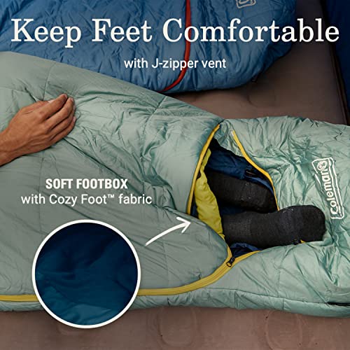 Coleman Big Bay Mummy Sleeping Bag for Preppers