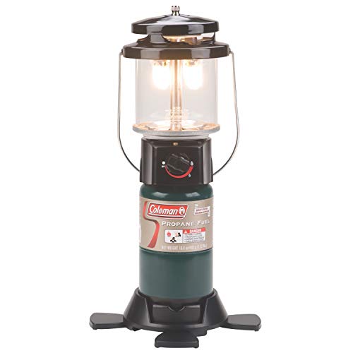 Coleman Propane Lantern with Adjustable Brightness, Pressure Control