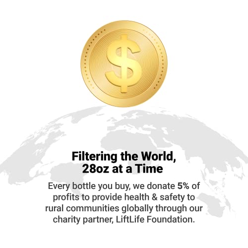 Alkaline Water Filter Bottle for Outdoor Activities