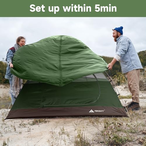 Forceatt Waterproof Camping Tent for 2/3 Persons