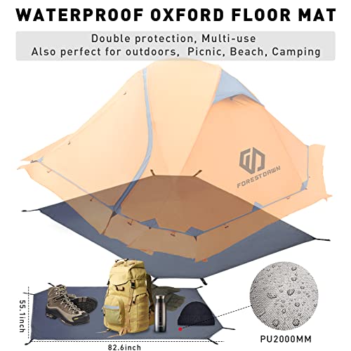 2 Person All Weather Waterproof Camping Tent