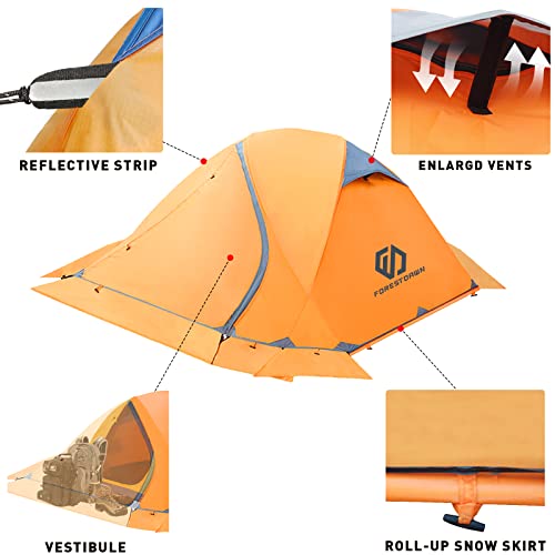 2 Person All Weather Waterproof Camping Tent