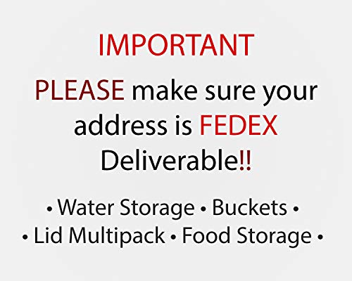 API Kirk 5-Gallon Samson Stackers, 6-Pack