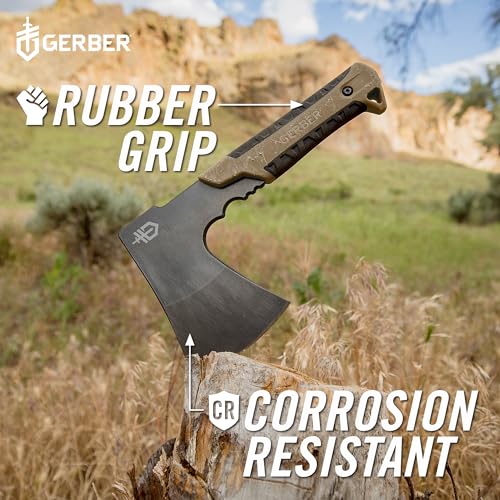 Camping Survival Hatchet with Nylon Sheath - Gerber Gear