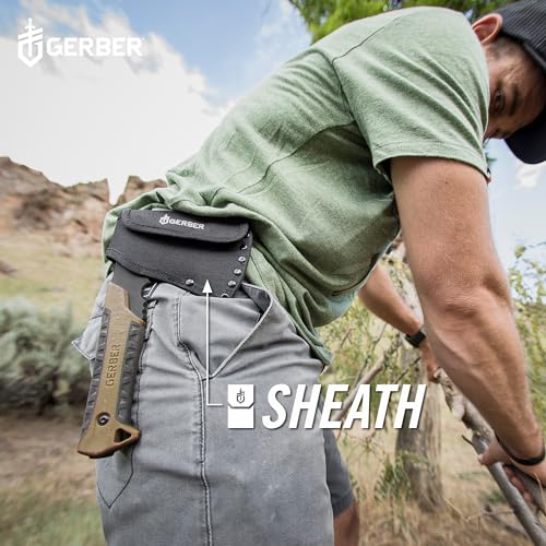 Camping Survival Hatchet with Nylon Sheath - Gerber Gear