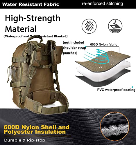 WolfWarriorX Tactical Backpack for Men - 3 Day