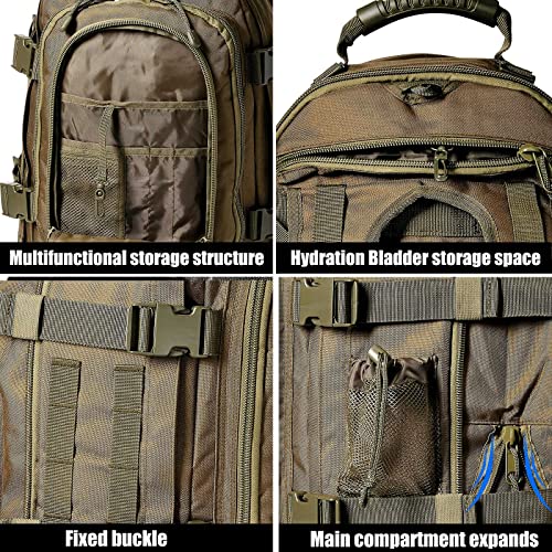 WolfWarriorX Tactical Backpack for Men - 3 Day