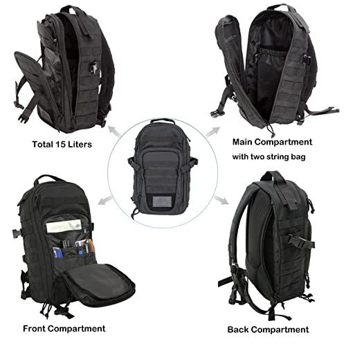 Durable Tactical Sling Backpack for Outdoor Activities