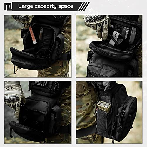 Multifunctional Drop Leg Bag for Outdoor Preppers