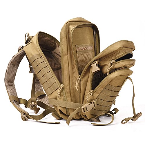Tactical Assault Pack: Army Molle Bug Out Backpack