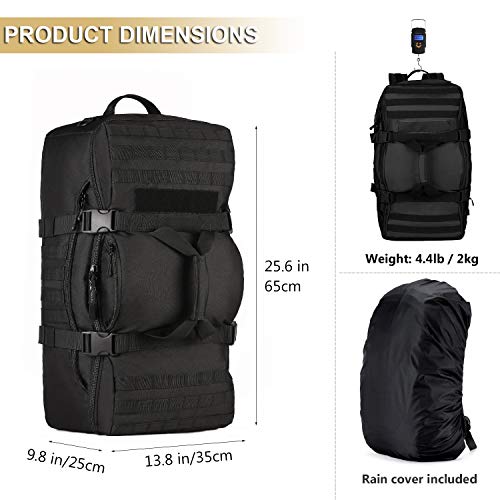 60L Tactical Camouflage Backpack for Hunting and Camping