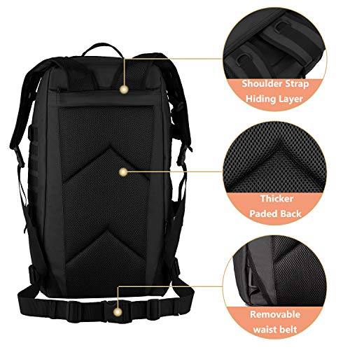 60L Tactical Camouflage Backpack for Hunting and Camping