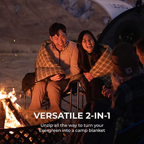 TETON Evergreen Sleeping Bag - Large Cold-Weather Option