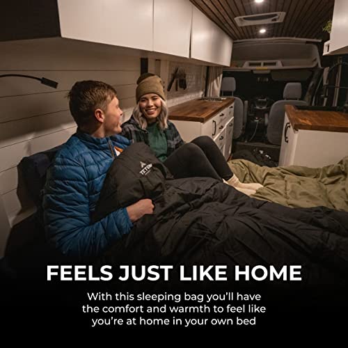 TETON Evergreen Sleeping Bag - Large Cold-Weather Option