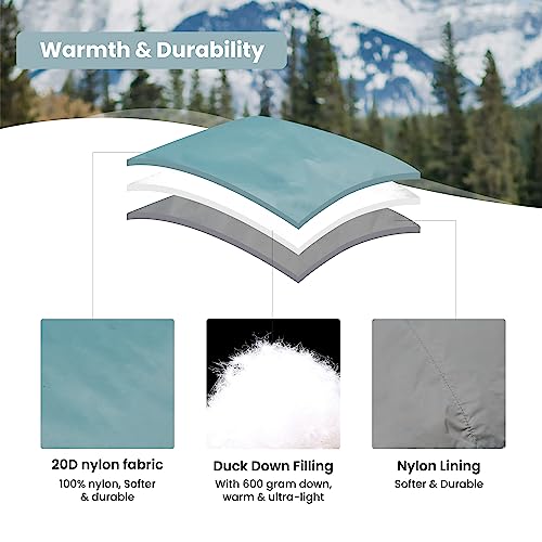 Ultralight Down Sleeping Bag: Comfortably Backpack and Travel