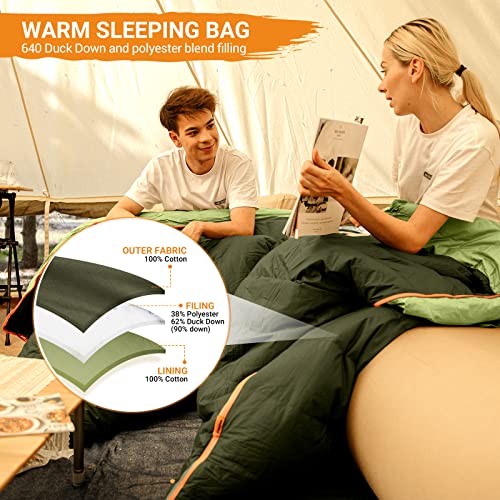 KingCamp Recycled Material 20 Degree Down Sleeping Bag