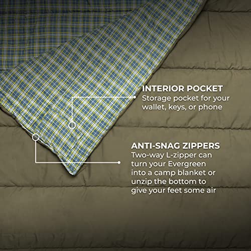 TETON Sports Evergreen Mammoth Sleeping Bag - Camping