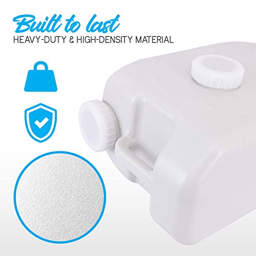 Compact Portable Water Tank - Non-toxic Reservoir for Prepping