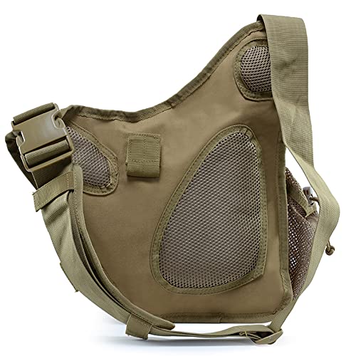 Military Tactical Messenger Bag with Patch - Multi-functional