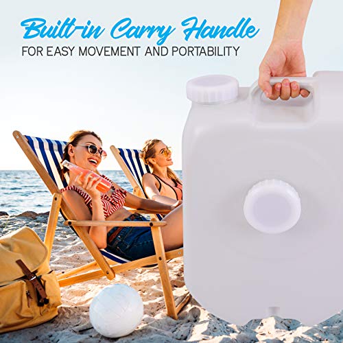 Compact Portable Water Tank - Non-toxic Reservoir for Prepping