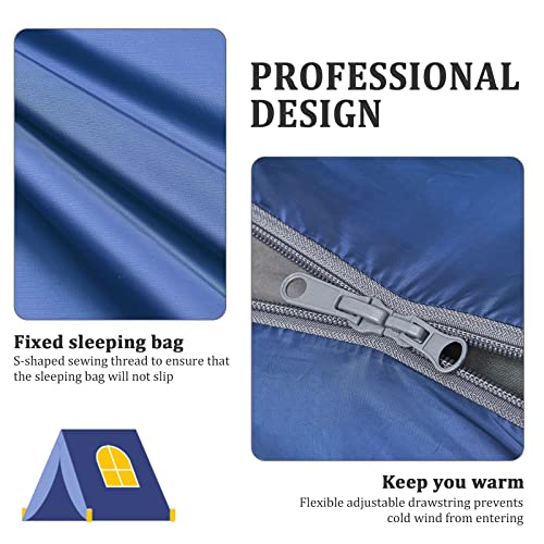ECOOPRO Warm Weather Sleeping Bag - Portable, Waterproof, Compact Lightweight