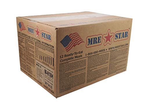 Emergency MRE Meal Kit with Accessories - 12 meals