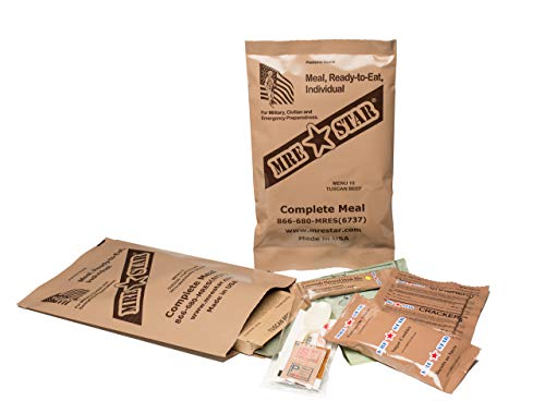 Emergency MRE Meal Kit with Accessories - 12 meals