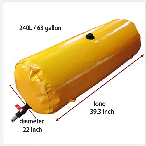 Foldable 240L Water Storage Bag for Emergencies
