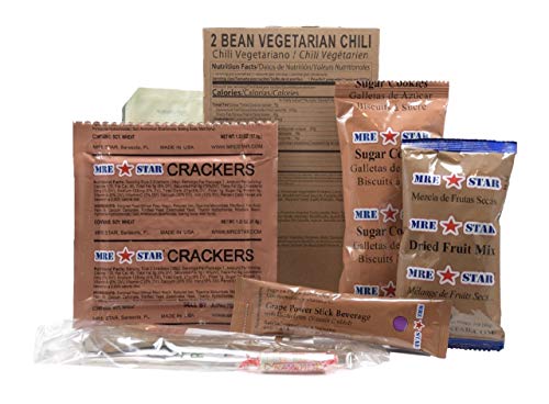 Emergency MRE Meal Kit with Accessories - 12 meals