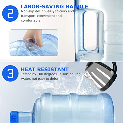 Large Motivational Water Jug for Camping and Sports