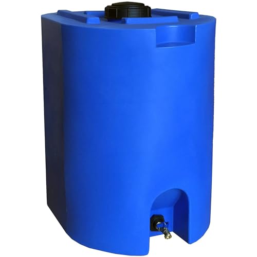WaterPrepared Blue 55 Gallon Emergency Water Tank